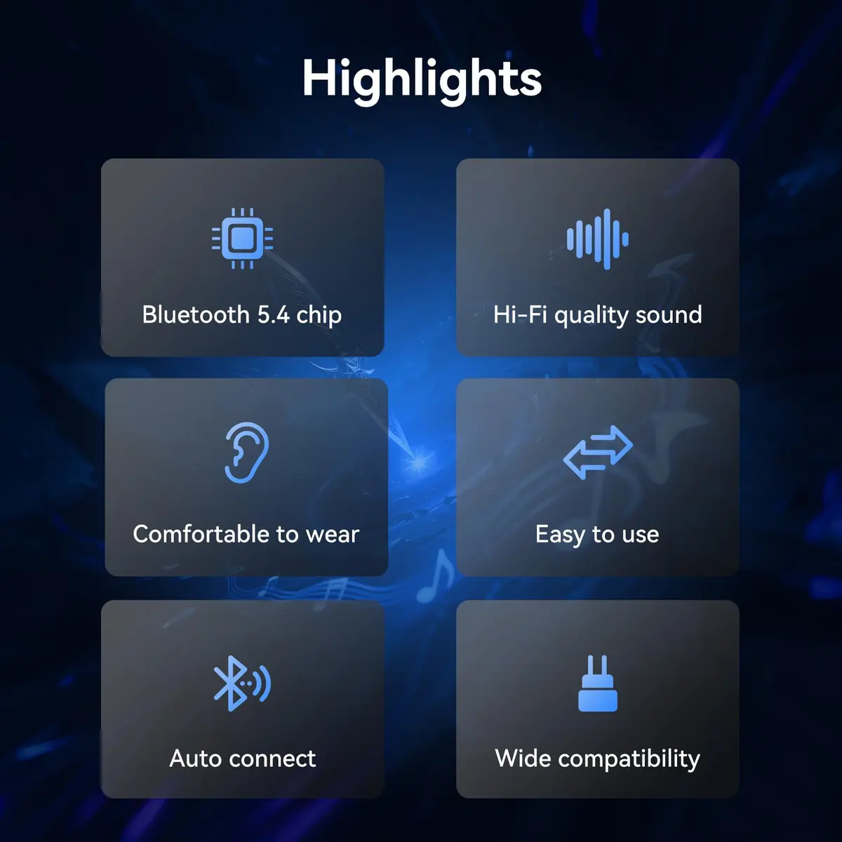 EZ EAR KBEAR BT15 PRO Bluetooth Adapter 2PIN | Seamless Bluetooth 5.4 Connectivity (70-120 chars) - view 5