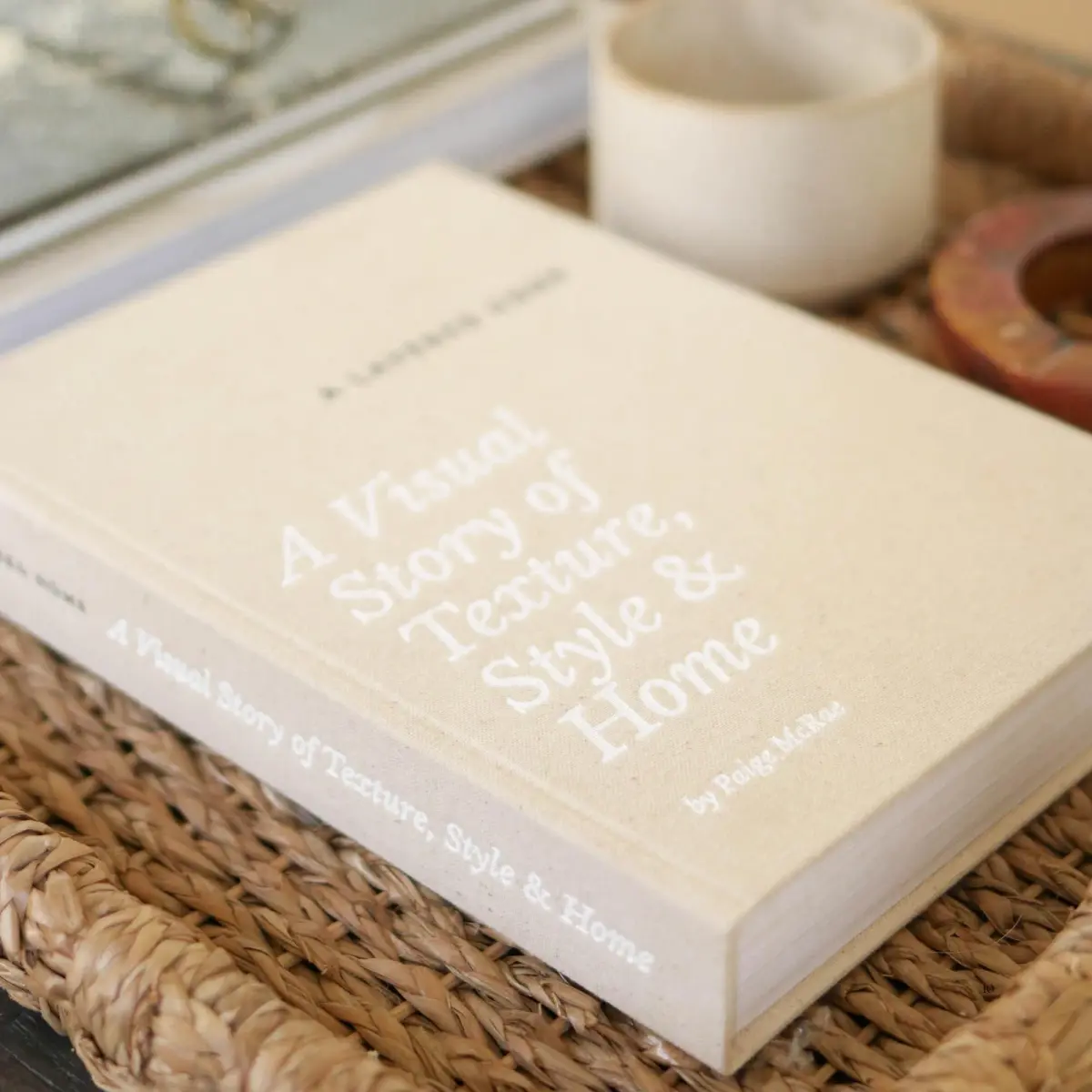 Paige McRae Home & Decor Linen Decorative Books Set | 27.9 x 20.3 cm (11x8") & 25.4 x 17.8 cm (10x7") - view 8