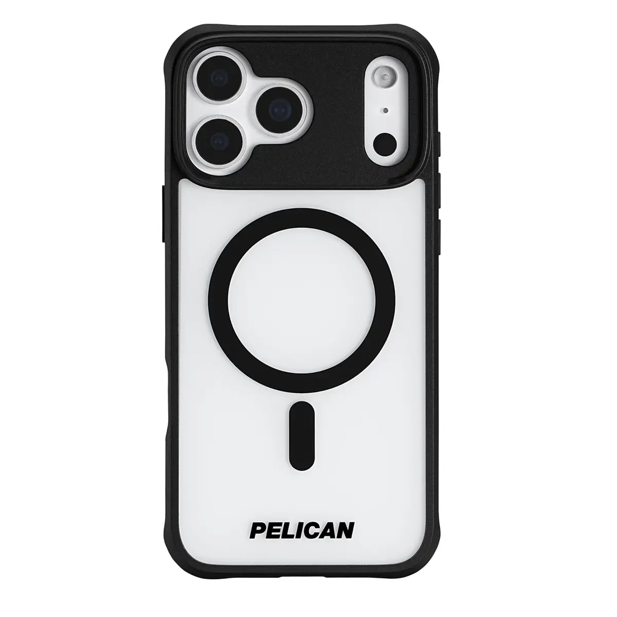 Pelican Ranger iPhone 17 Pro Max Case - MagSafe - Frosted Clear/Black | 6.9 Inch Shockproof Cover - view 2