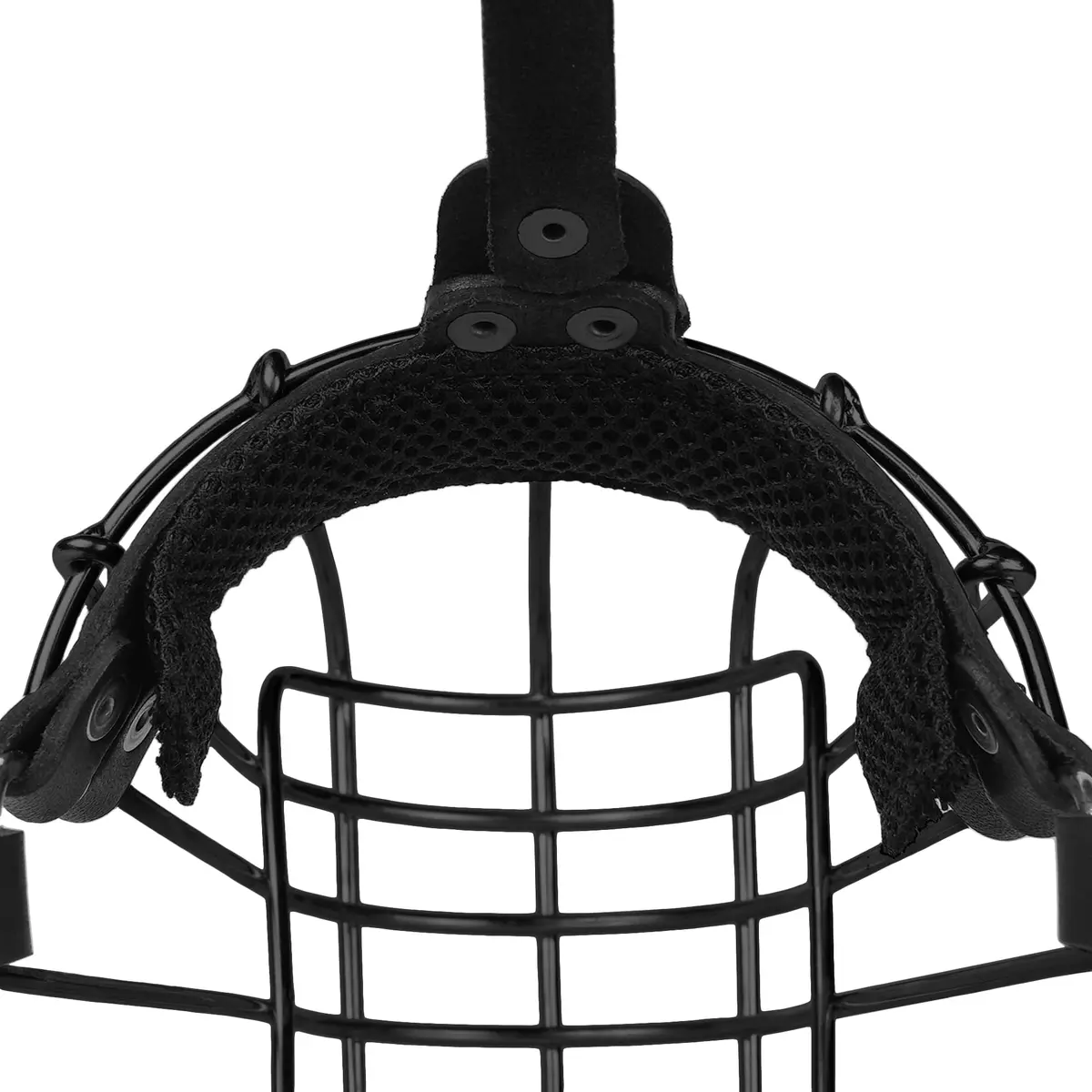 BUDKAS German Shepherd Dog Muzzle Metal Basket Size L | Adjustable Durable Leather Straps - view 8