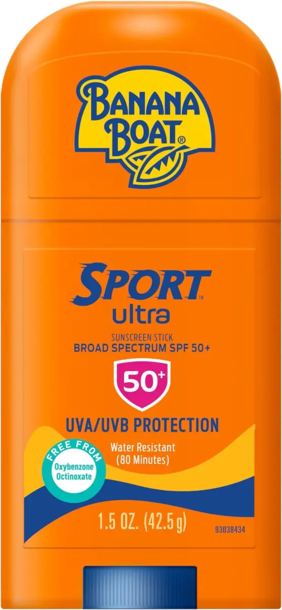 Banana Boat Sport Ultra Sunscreen Stick SPF 50+ 18oz (532ml) | Sweat & Water Resistant Sunblock for Active Lifestyles - main product image