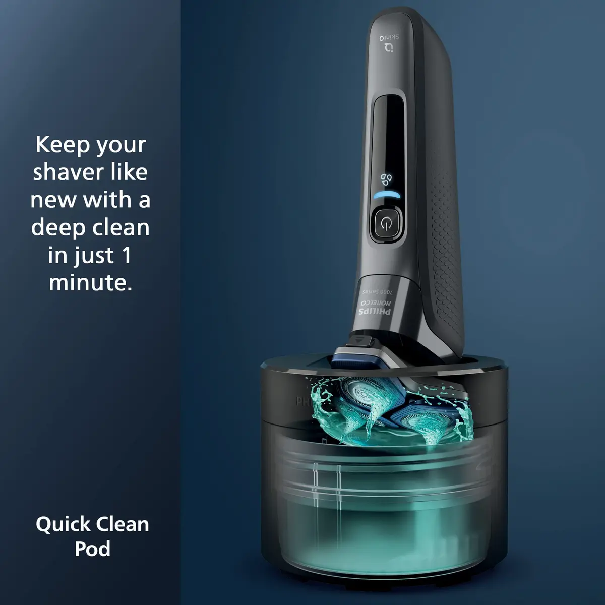 Norelco Philips Quick Clean Pod Cartridge 5.41 Fl Oz (Pack of 6) | Skin-Friendly Alcohol-Free Formula - view 9