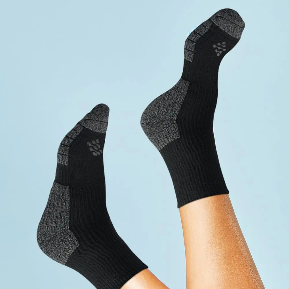 Grandview Hosiery LLC Flow Cushion High Impact Mid-Crew Socks 10-14.5 | Maximum Impact Comfort & Support - view 3