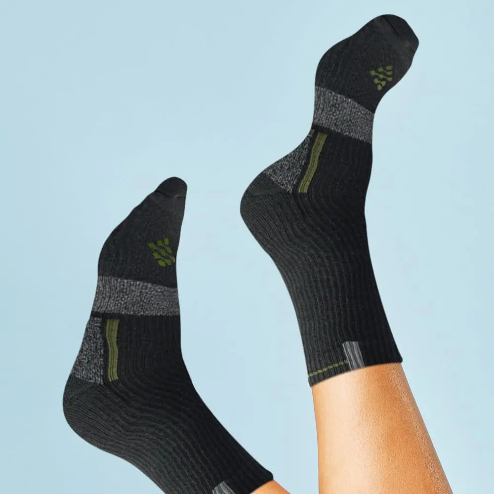 Grandview Hosiery LLC Flow Cushion High Impact Crew Socks 10-14.5 | Maximum Impact Comfort for Active Men - view 5