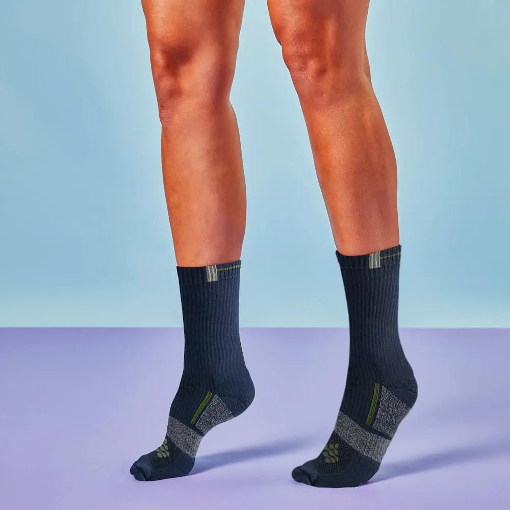 Grandview Hosiery LLC Flow Cushion High Impact Crew Socks 10-14.5 | Maximum Impact Comfort for Active Men - view 4