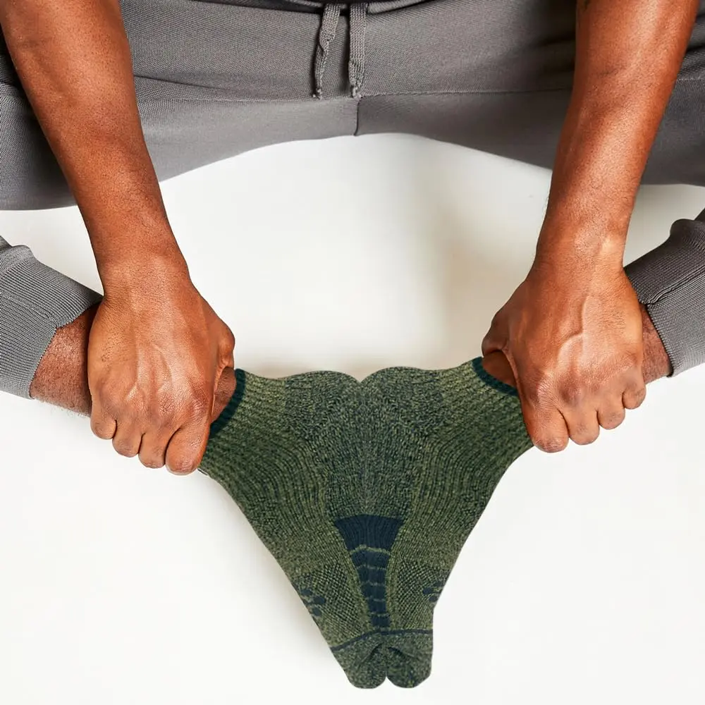 Grandview Hosiery LLC Flow Cushion High Impact Quarter Sock Large 10-14.5 | Impact Protection & Comfort - view 4