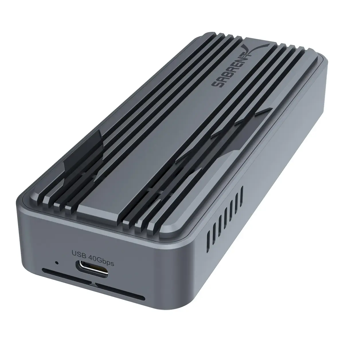 SABRENT USB4 NVMe SSD Enclosure EC-U4TN | 3900MB/s Tool-Free External Drive Case for PCIe Gen4 SSDs - main product image