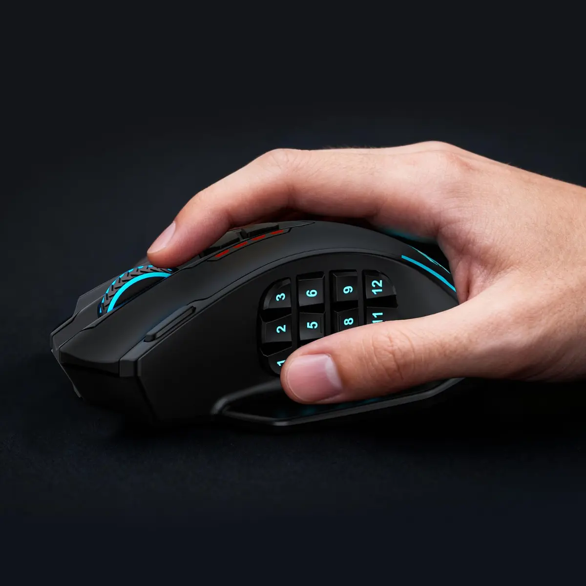 Redragon M913 MAX Wireless MMO Gaming Mouse 26000 DPI | 18 Programmable Buttons, 26000 DPI - view 7