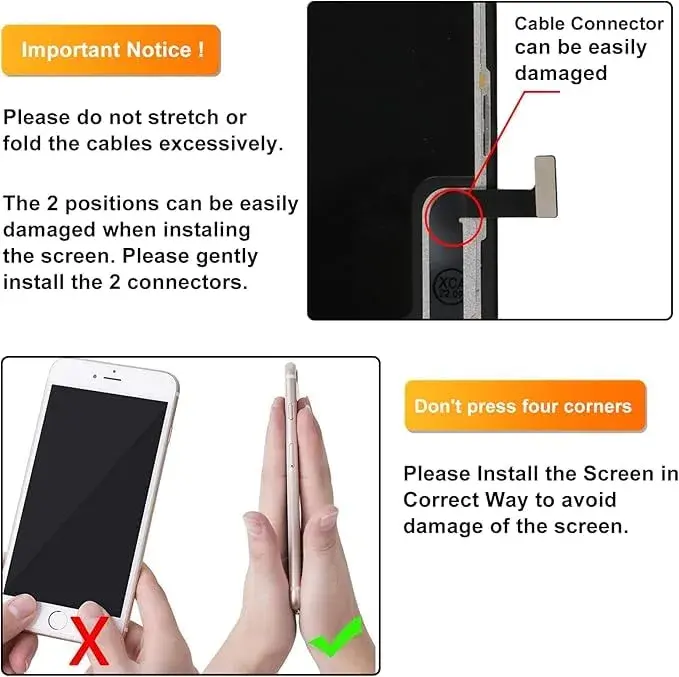 LL TRADER 5.4" LCD Display Screen Replacement for iPhone 13 Mini with Repair Kit - view 5