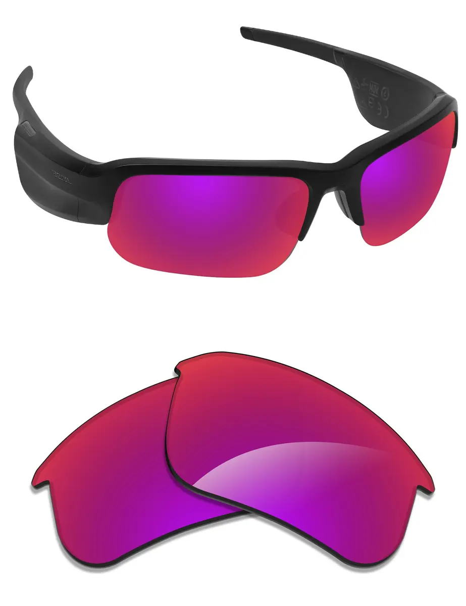 Alphax Midnight Sun Mirrored Elite Polarized Replacement Lenses for Bose Tempo BMD0010 Sunglasses | 1.8x Thicker, UV400 Protection - main product image