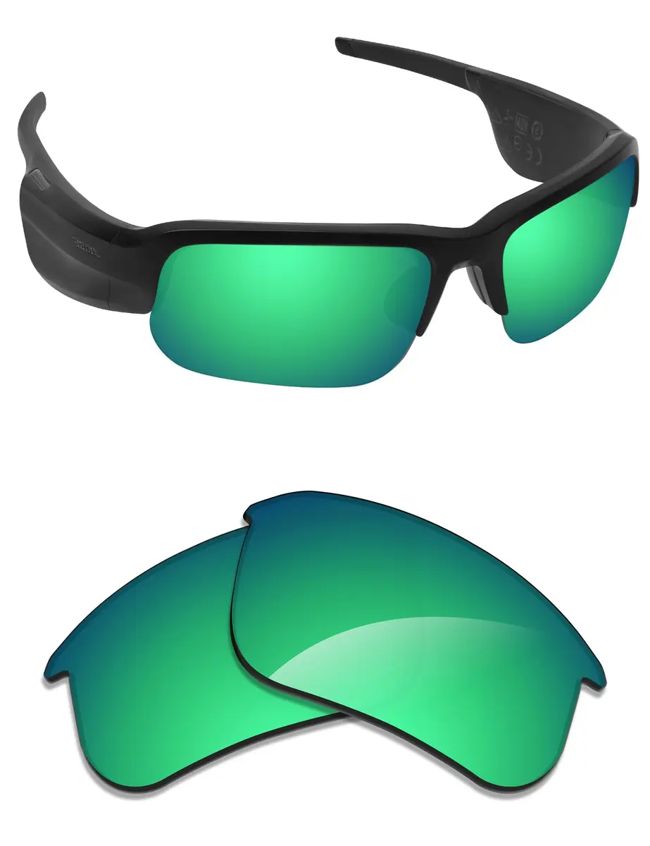 Alphax Emerald Green Mirrored Elite Polarized Replacement Lenses for Bose Tempo BMD0010 | Impact-Resistant UV Protection - main product image