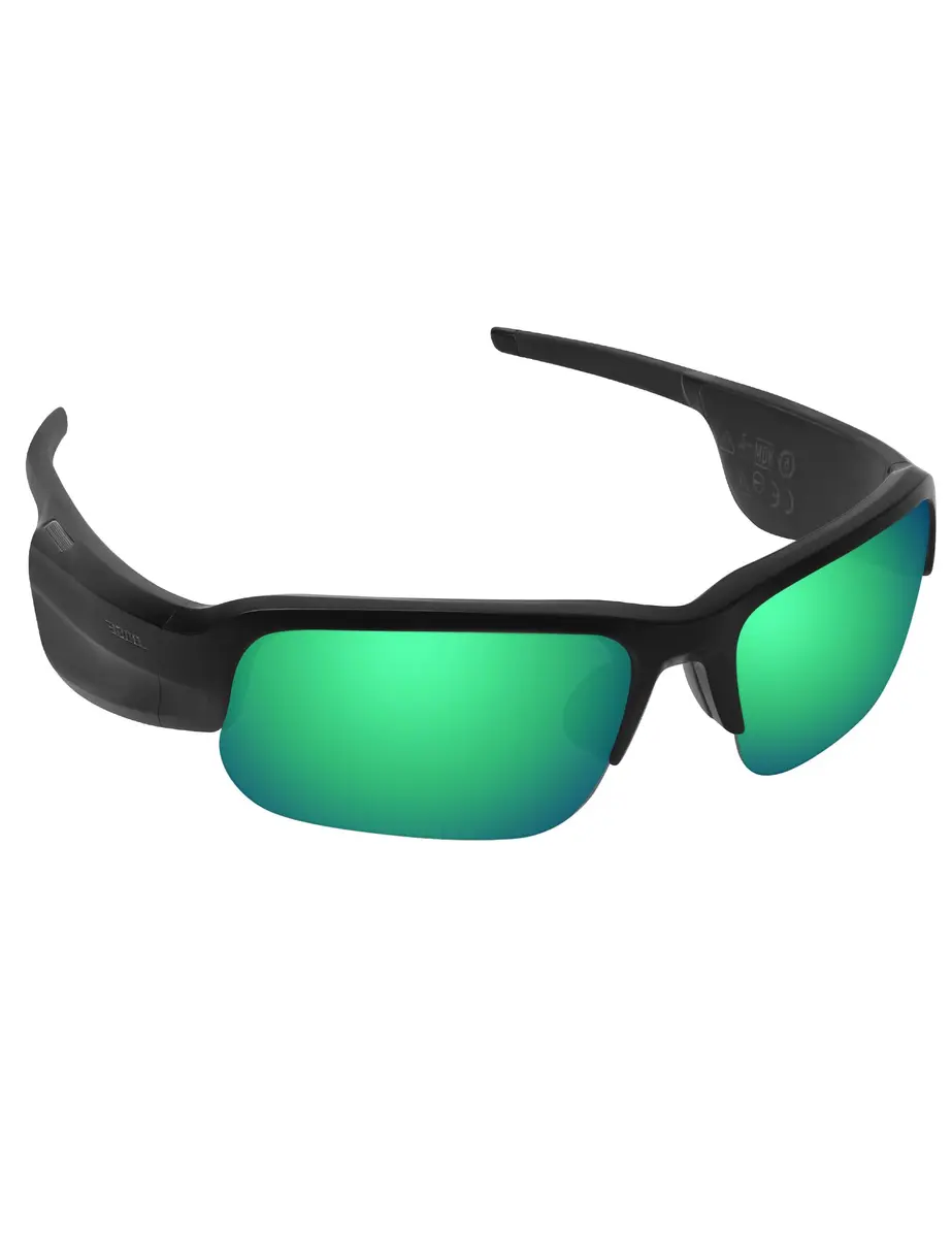 Alphax Emerald Green Mirrored Elite Polarized Replacement Lenses for Bose Tempo BMD0010 | Impact-Resistant UV Protection - view 3