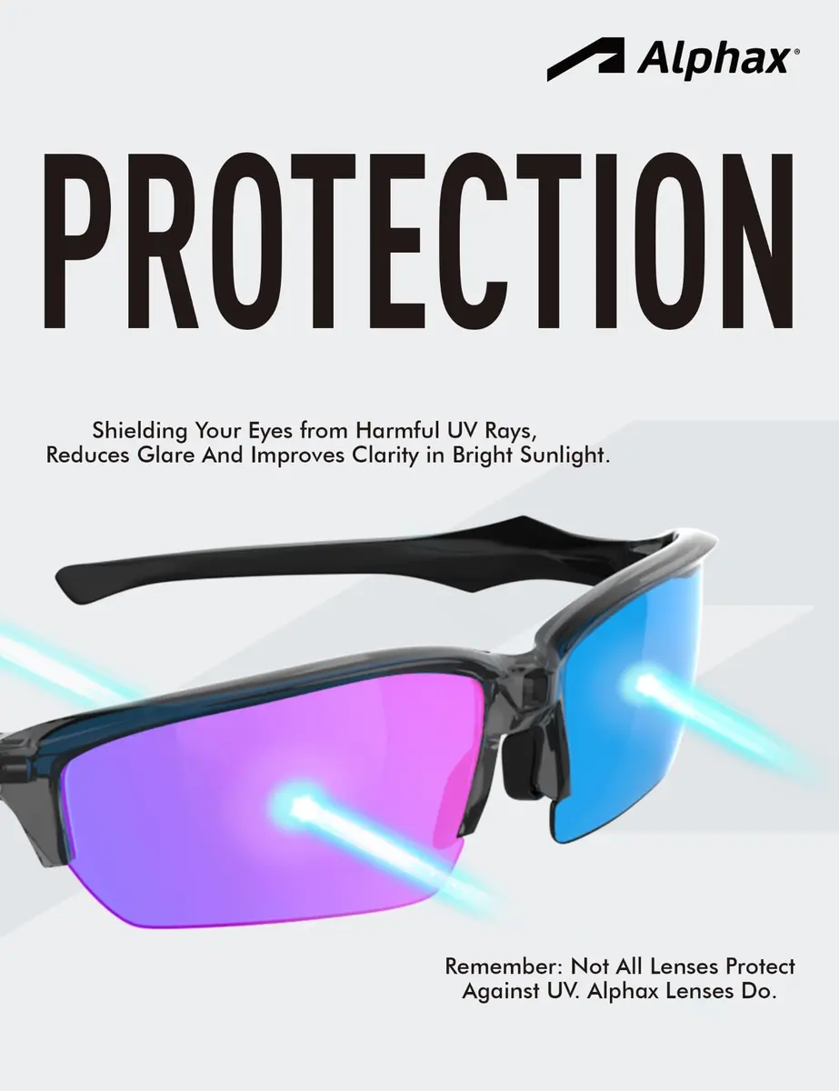 Alphax Black Chrome Mirrored Elite Polarized Replacement Lenses for Bose Tempo Sunglasses | 100% UV Protection - view 6