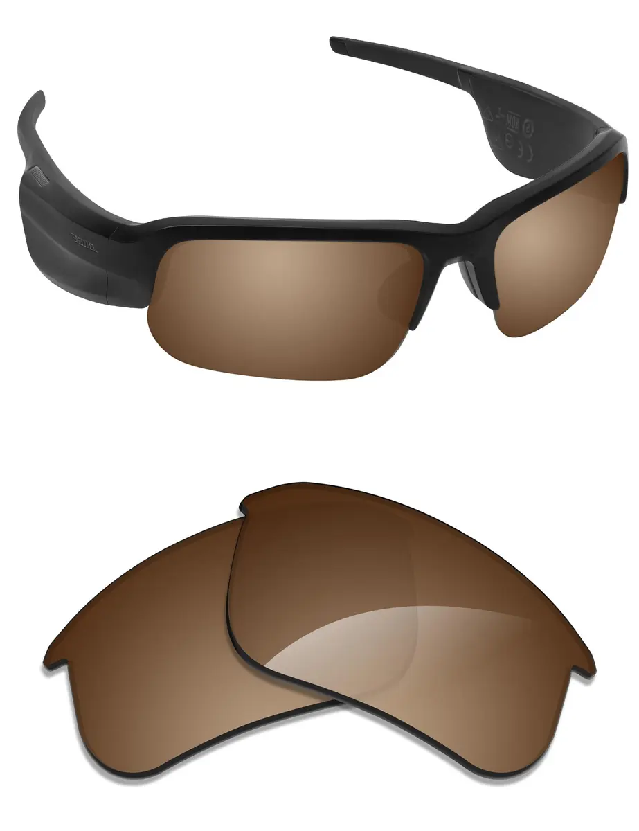 Alphax Dark Brown Elite Polarized Replacement Lenses for Bose Tempo BMD0010 Sunglasses | 100% UV Protection - main product image