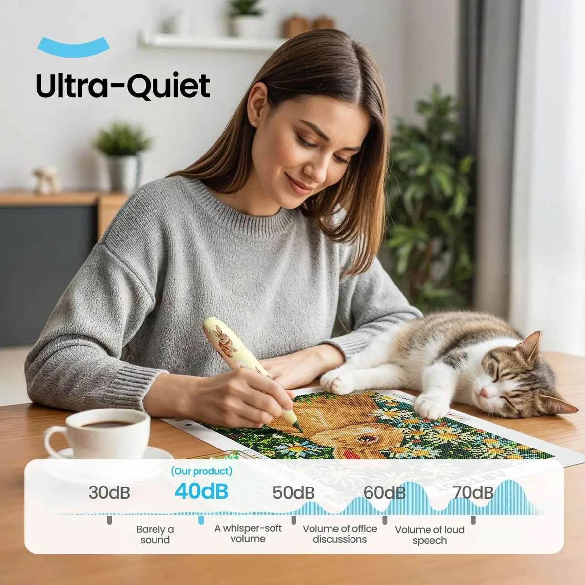 ARTDOT Wireless Vacuum Pen for Diamond Art Kit | Long-Lasting Electric Tool for Adults - view 6