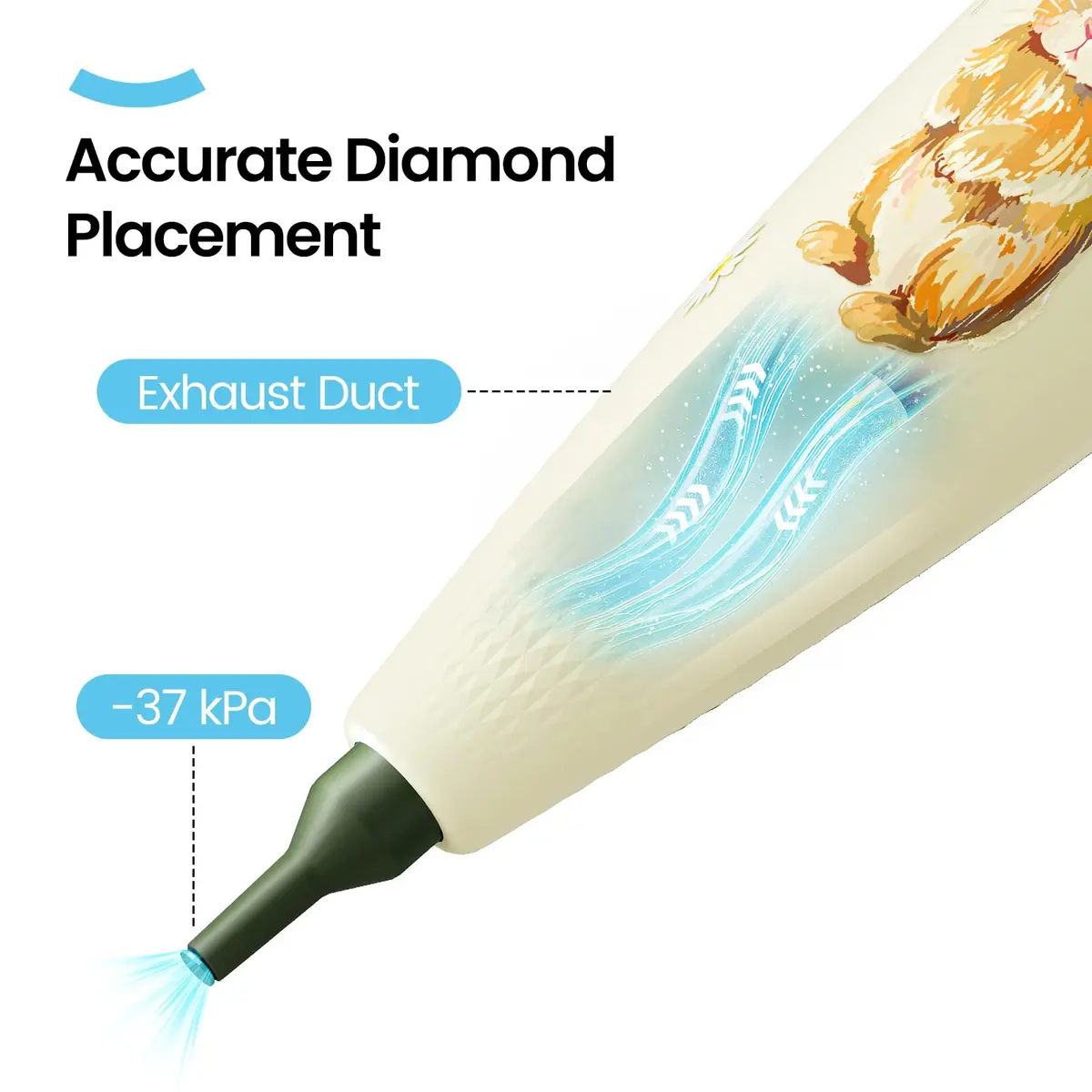 ARTDOT Wireless Vacuum Pen for Diamond Art Kit | Long-Lasting Electric Tool for Adults - view 7