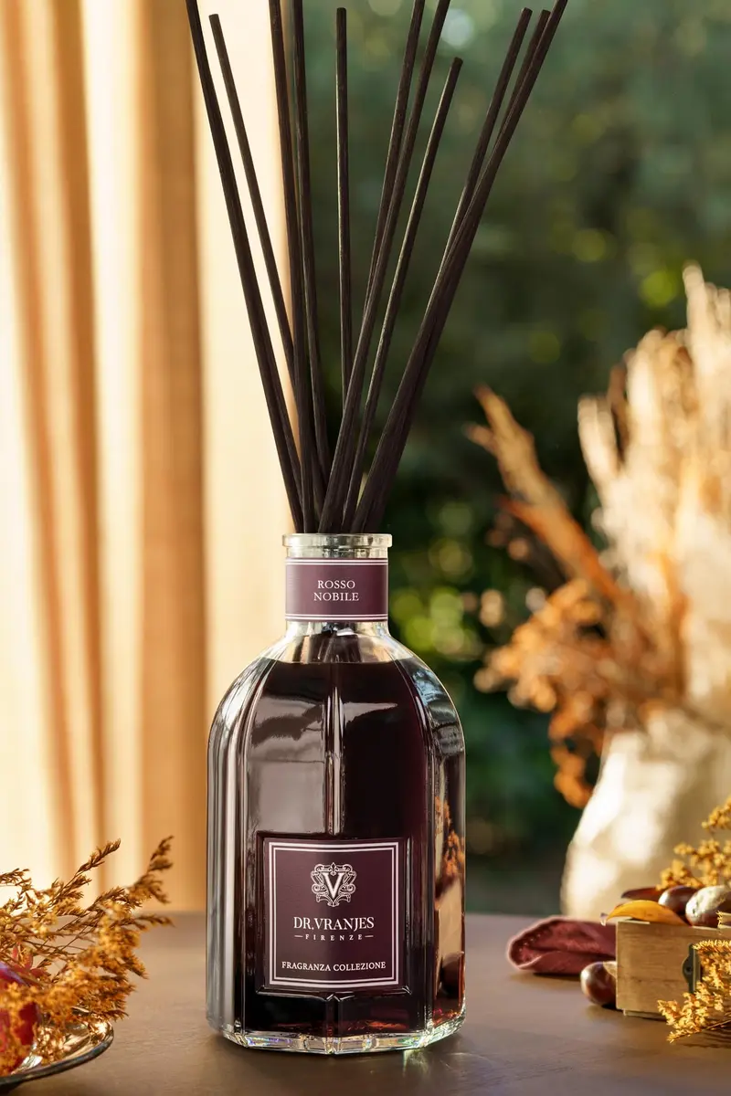 Dr. Vranjes Rosso Nobile 250 ml Reed Diffuser + Elegant Shopping Bag | Italian Luxury Home Fragrance - view 4