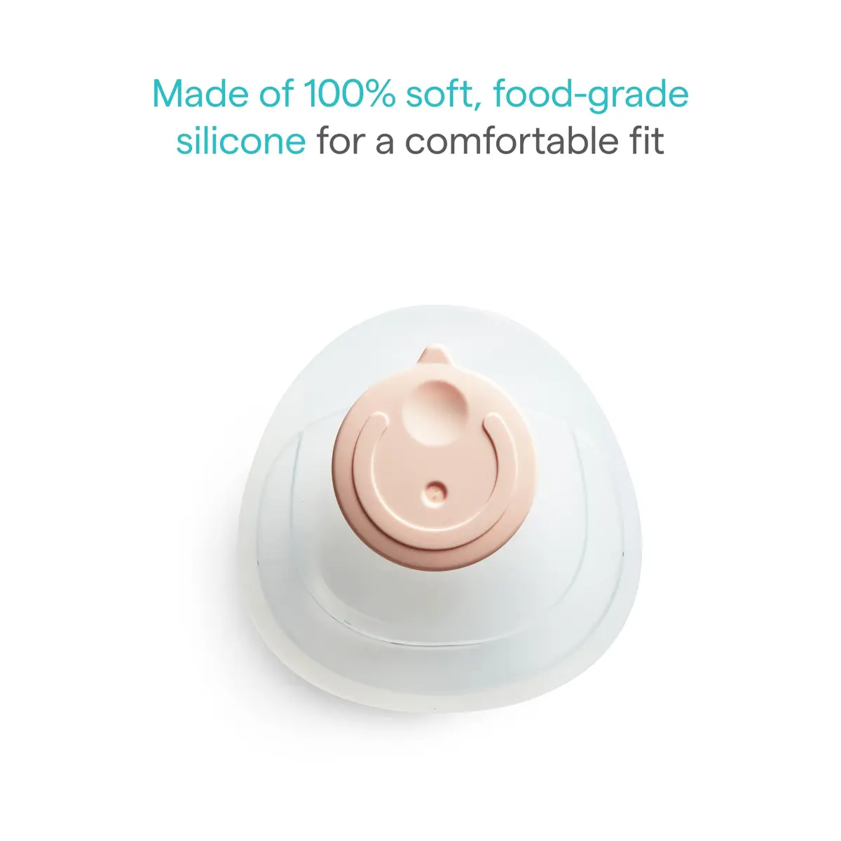 Munchkin Silicone Breast Milk Collector Cups with Storage Plug, 44ml (1.5 Fl Oz) | Discreet & Comfortable Leak Free - view 4