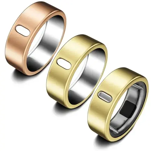 ZOOROO Gold*2+RoseGold Oura Ring Gen 4/3 Cover for Size 13 | Protects Your Smart Ring - main product image