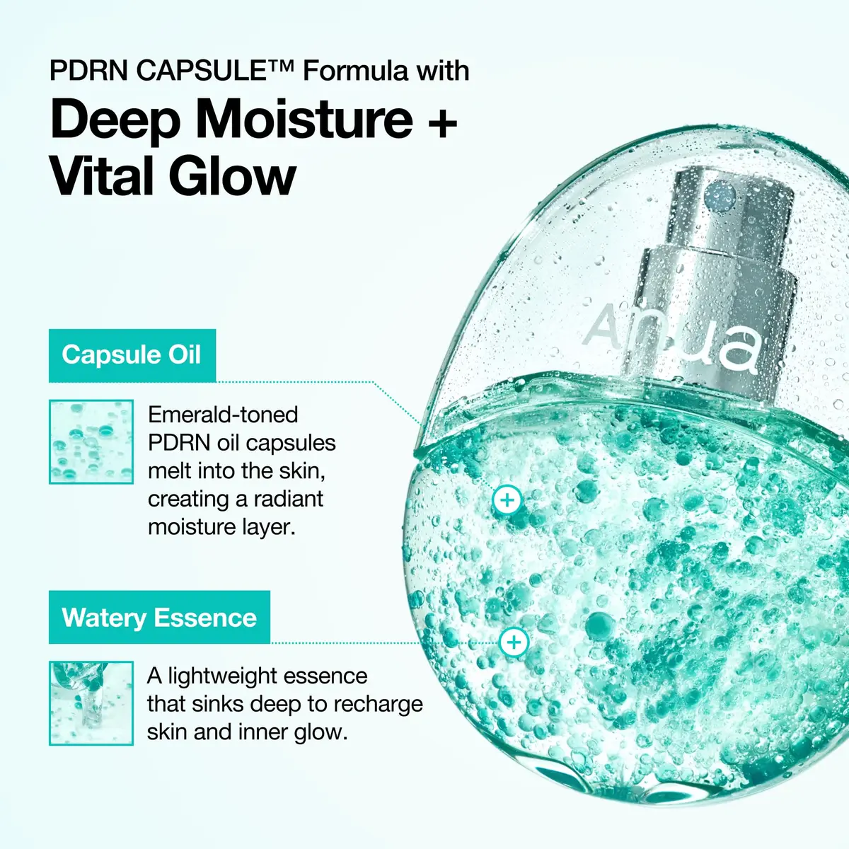 ANUA PDRN Collagen Glow Facial Serum Spray 1.01 fl oz | Hydrating, Glow-Boosting Mist for All Skin Types - view 7