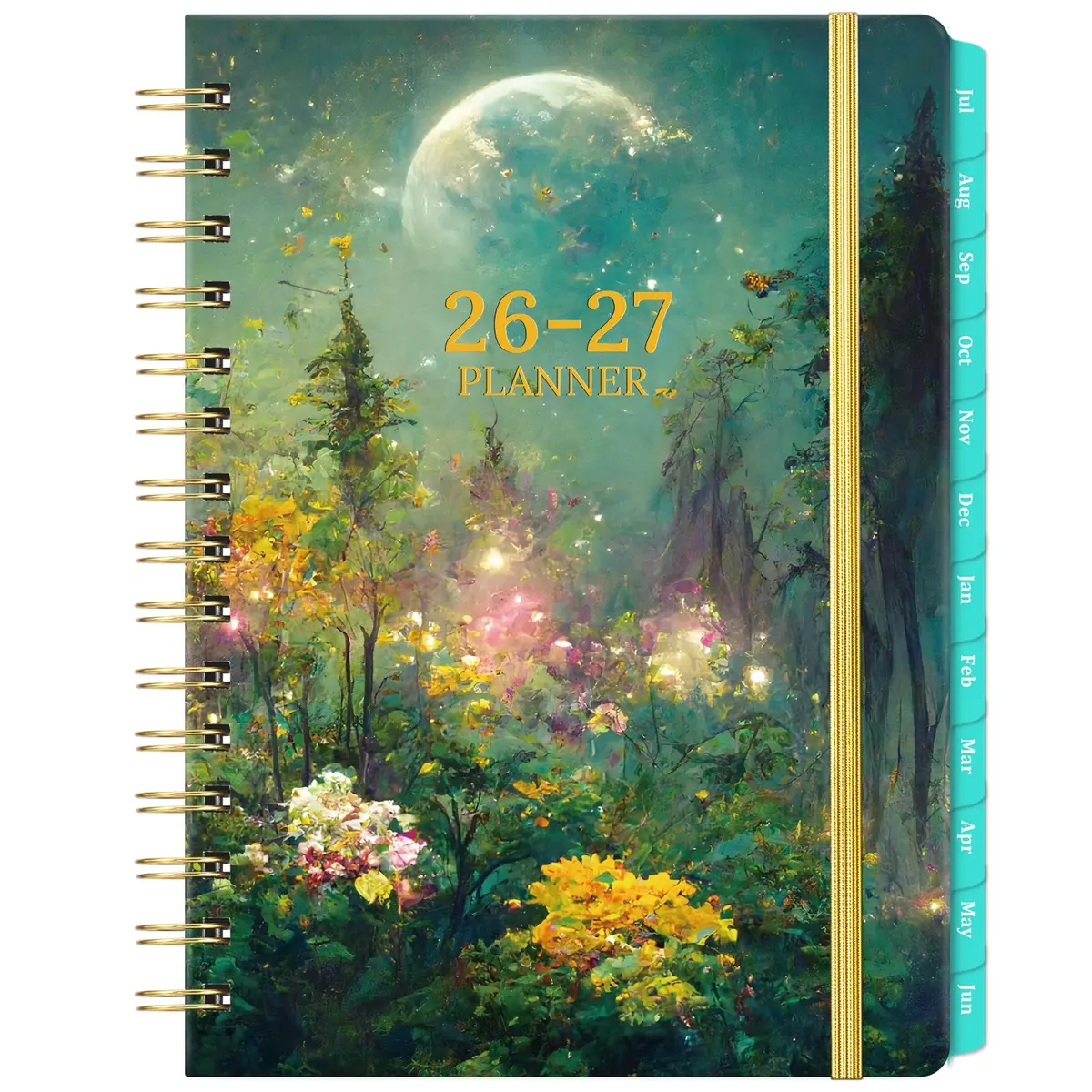 Pinchoco Planner 2026-2027 | Academic Weekly & Monthly Organizer, 6.3" x 8.4" - main product image