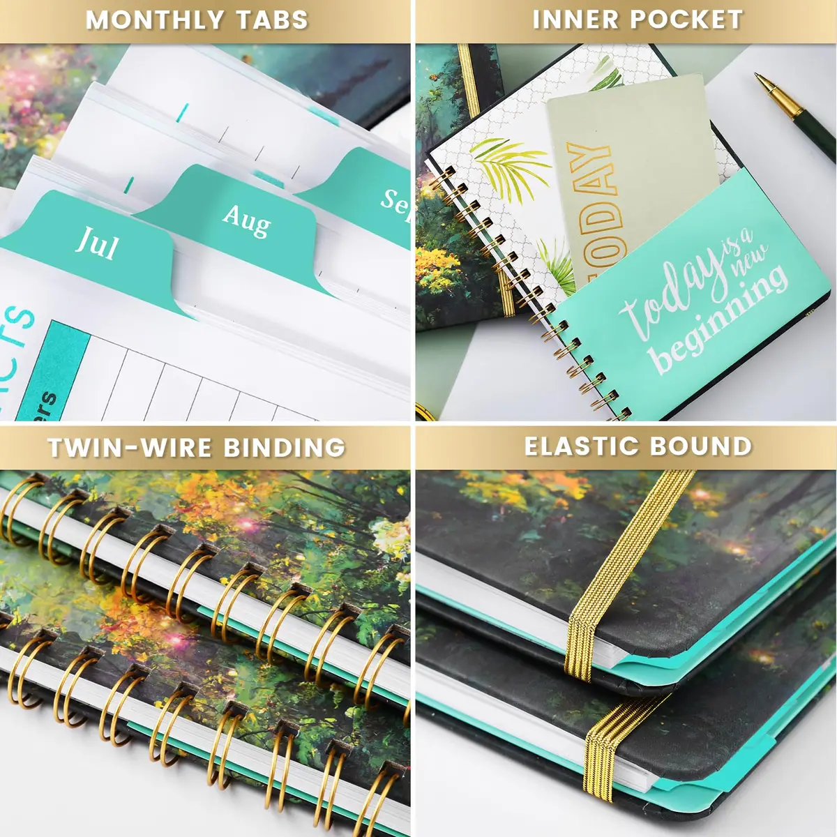 Pinchoco Planner 2026-2027 | Academic Weekly & Monthly Organizer, 6.3" x 8.4" - view 8