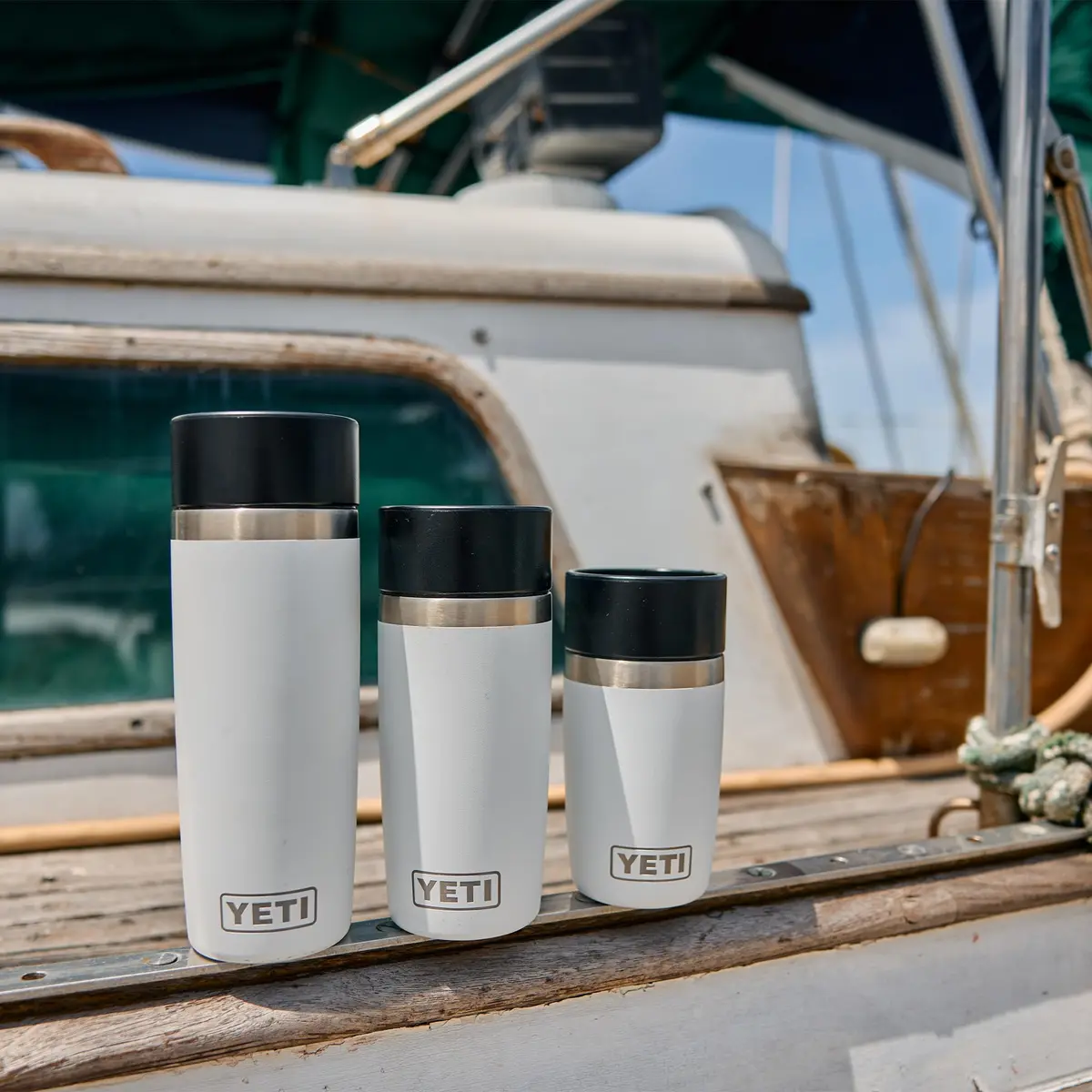 YETI Rambler 8 oz Travel Bottle | Stainless Steel, Vacuum Insulated, Leakproof Cap for On-the-Go Hydration - view 4