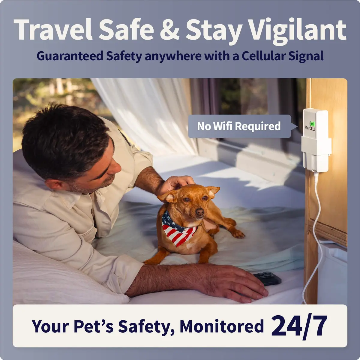 MarCELL Cellular Pet Temperature Monitor for RVs – No WiFi Needed | Instant Alerts & Cellular Advantage (100-120 chars) - view 9