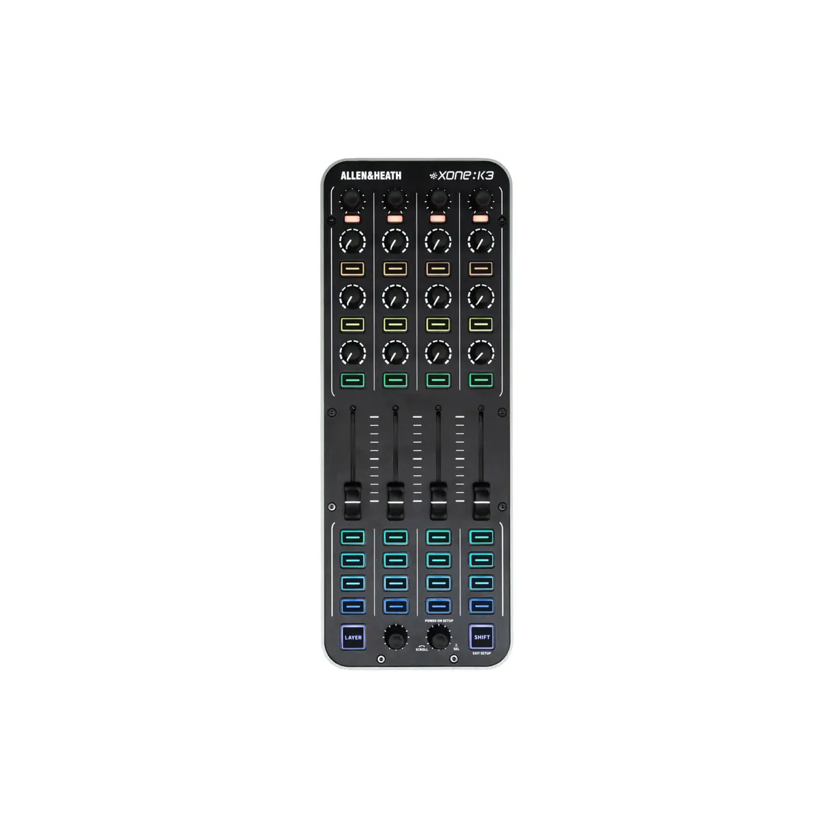Allen & Heath XONE:K3 MIDI Controller | 52 Controls, 3 Layers, Compatible with macOS, Windows, iOS, Android - main product image