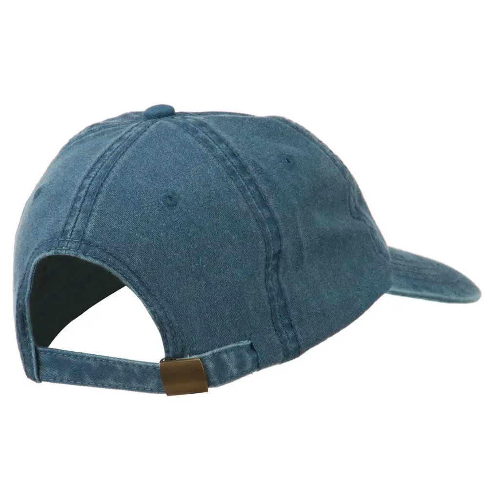 e4Hats.com NASA Insignia Embroidered Pigment Dyed Cap | Unisex Adjustable Cotton Space Hat - view 4