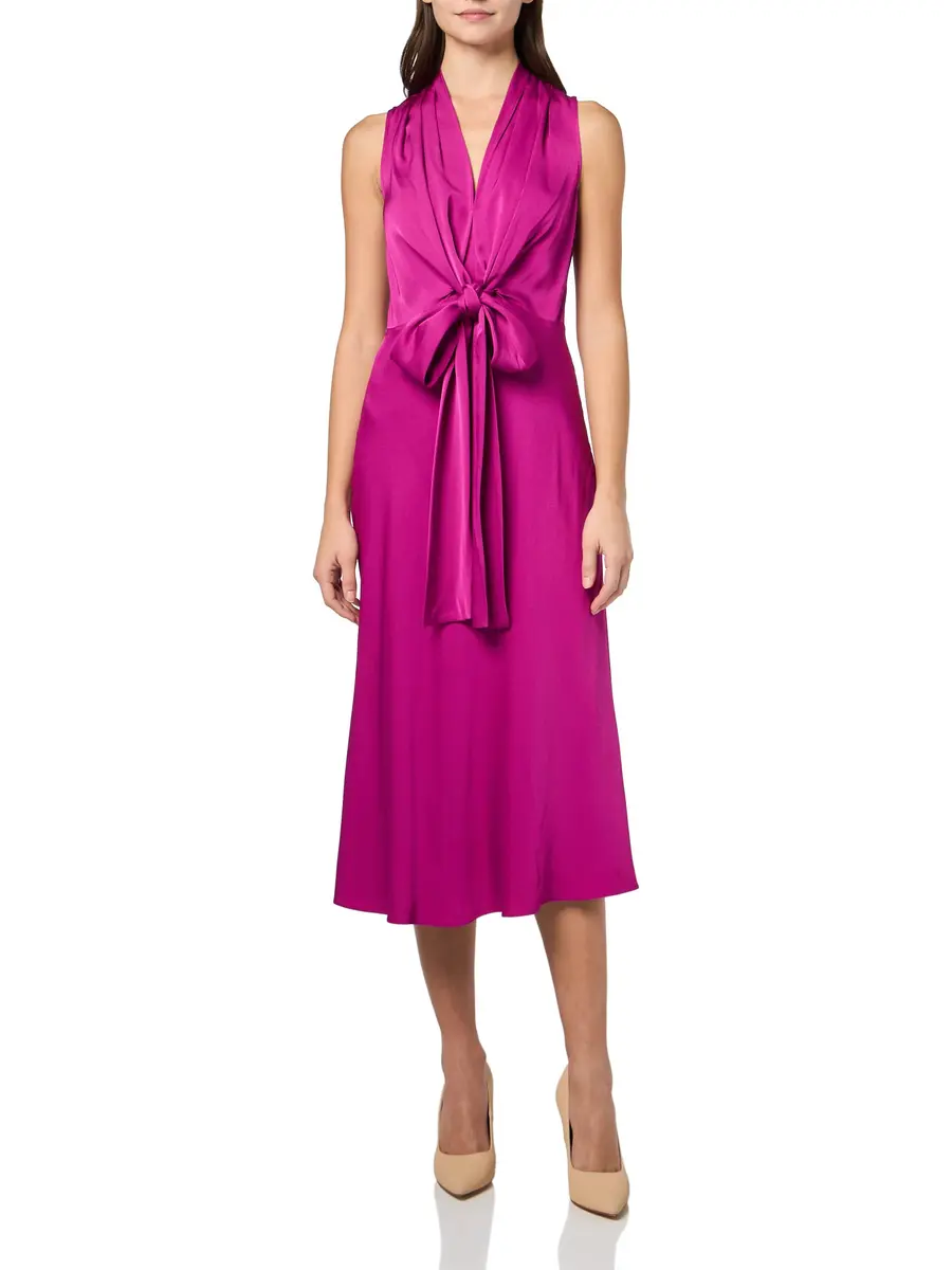 Kobi Halperin Women's Lex Dress, Fuschia, Large | Effortless Luxury & Flattering Fit - main product image