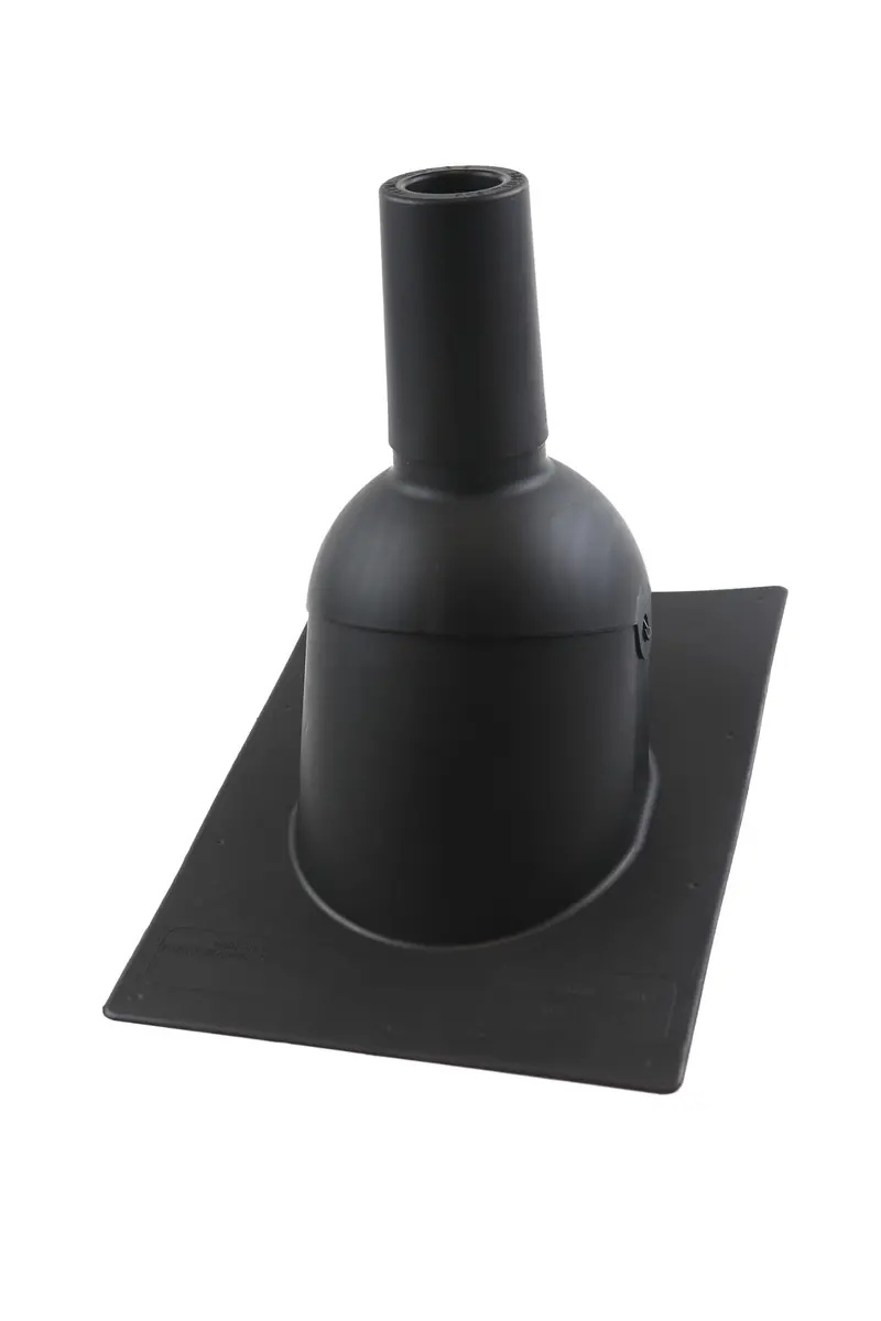 Perma-Boot Pipe Boot Repair Flashing Adjustable 1.5 in. I.D. to 3 in. I.D. Vent Pipe in Black | No Caulk, No Tools, Guaranteed for Life - view 2