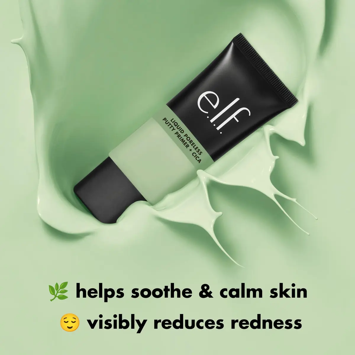 e.l.f. Liquid Poreless Putty Primer + Cica 27.8ml (0.94 Fl Oz) | Soothes Redness & Grips Makeup - view 4