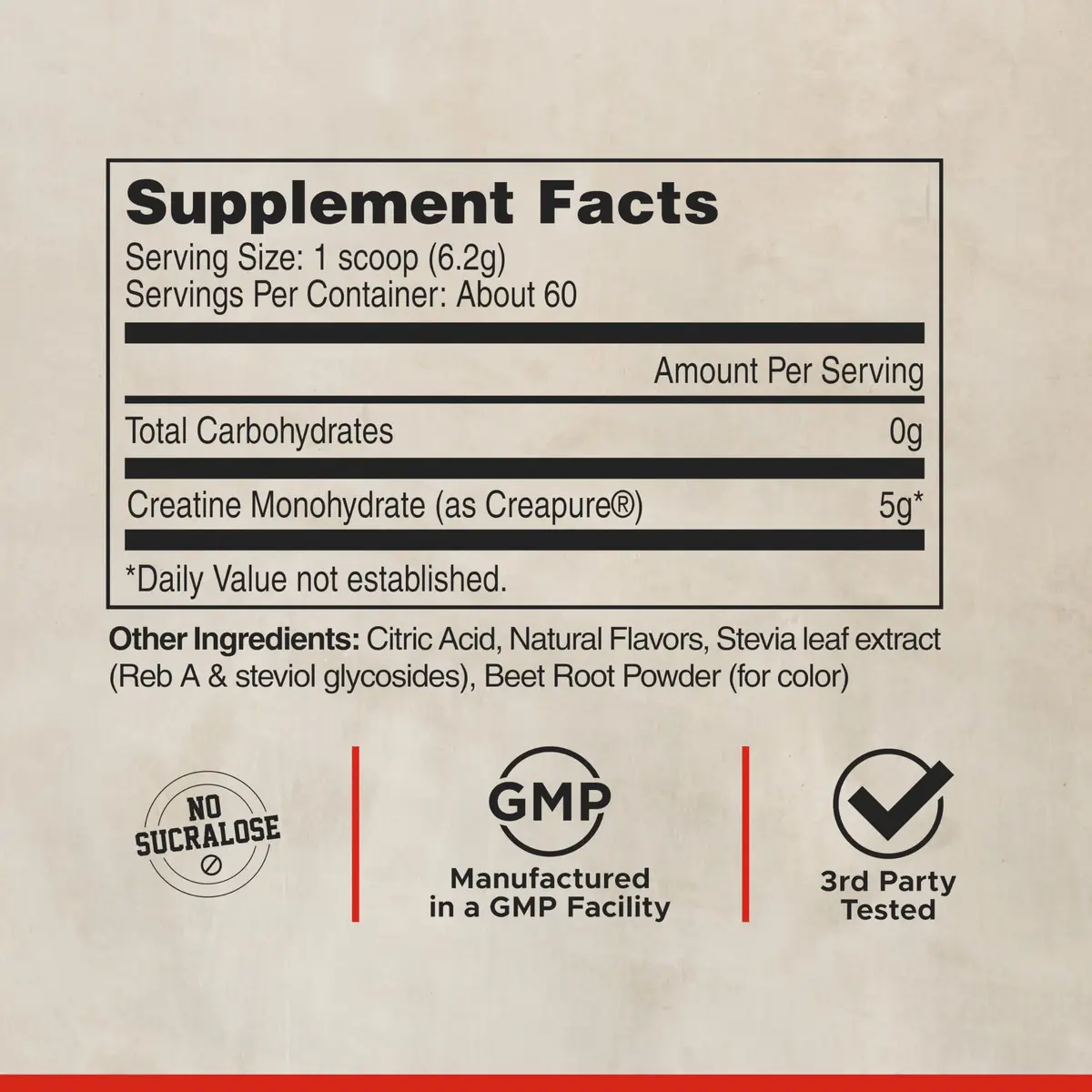 LIFEAID FITAID Creatine Powder, Fuji Apple | 14 Stick Packs, 5g Creatine, Vegan & Paleo (0.22 oz/6.2 g each) - view 7