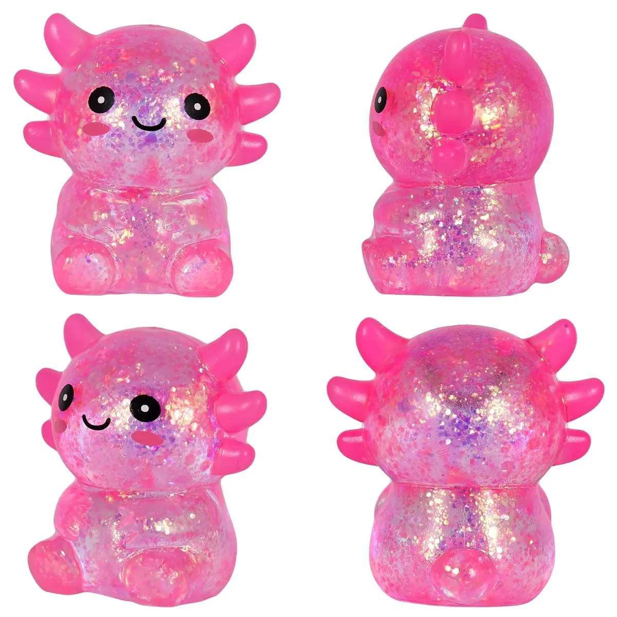 Puffwize Axolotl Squishy Toy 7.5cm | Stress Relief Fidget Toy for Kids & Adults - view 7