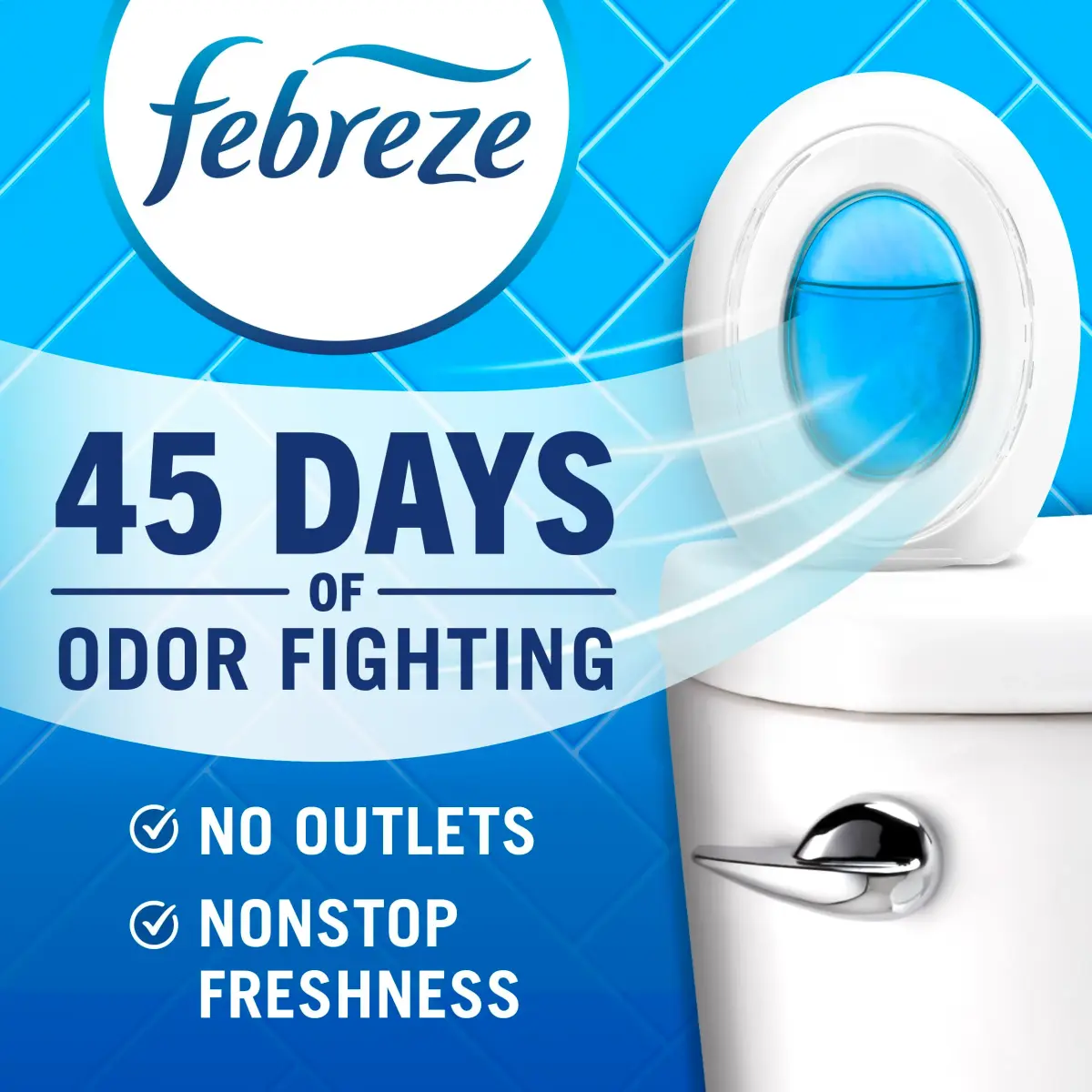 Febreze Bathroom Air Freshener Hawaiian Aloha Scent 4ct | Odor-Fighting Plug-In Alternative for Small Spaces - view 2