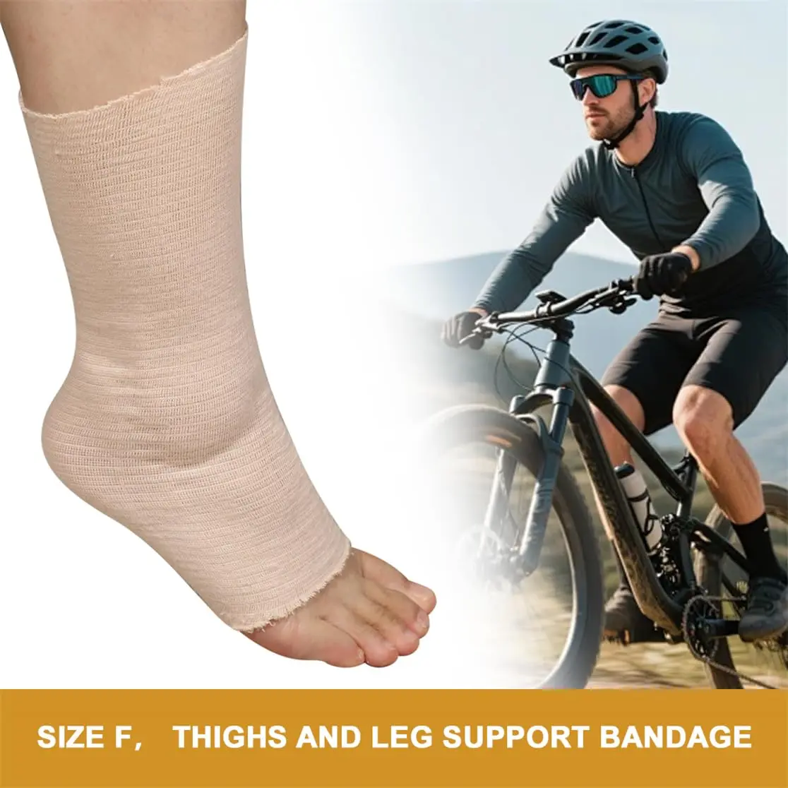 ILSSLI Tubular Support Bandage Elastic 4inch (10cm) | Breathable Compression for Legs & Knees - view 4