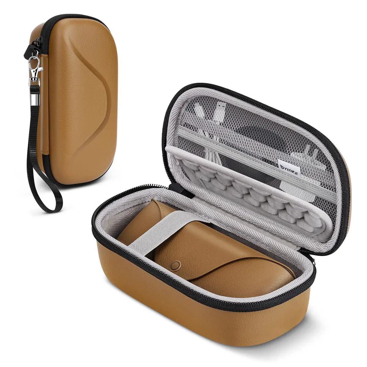 YINKECASE Hard Storage Case for Meta Ray-Ban/Oakley/Oho Smart Glasses | Shockproof Travel Organizer - main product image