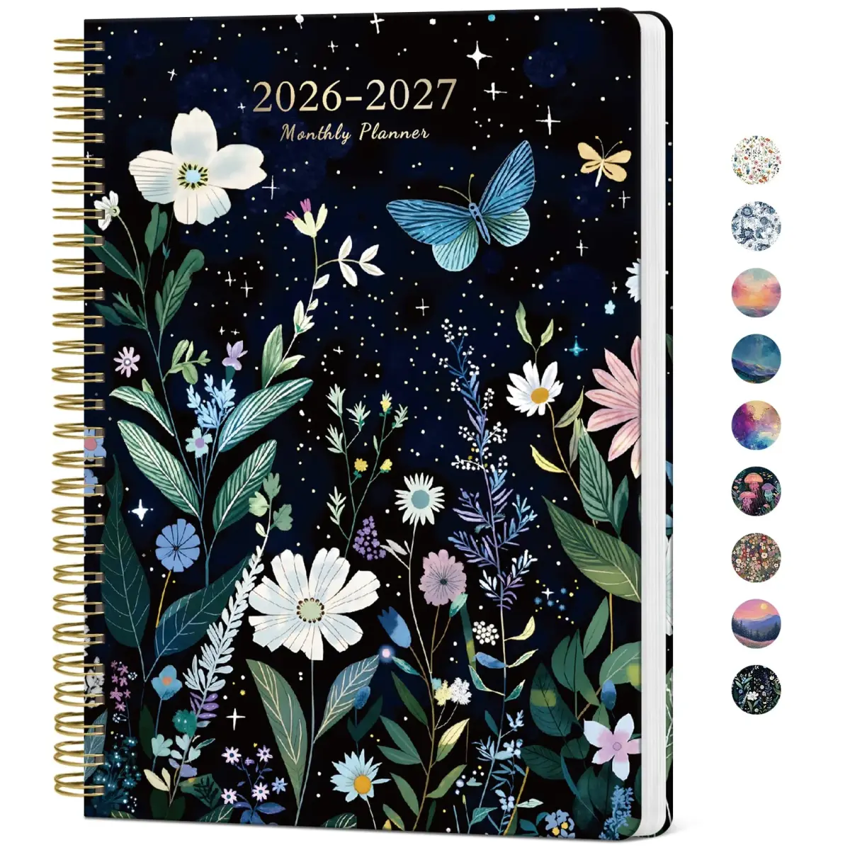 Taja Monthly Planner 2026-2027, 18-Month Aesthetic Calendar, Jul 2026-Dec 2027 | 10 x 7 Inch Spiral Bound Organizer - main product image