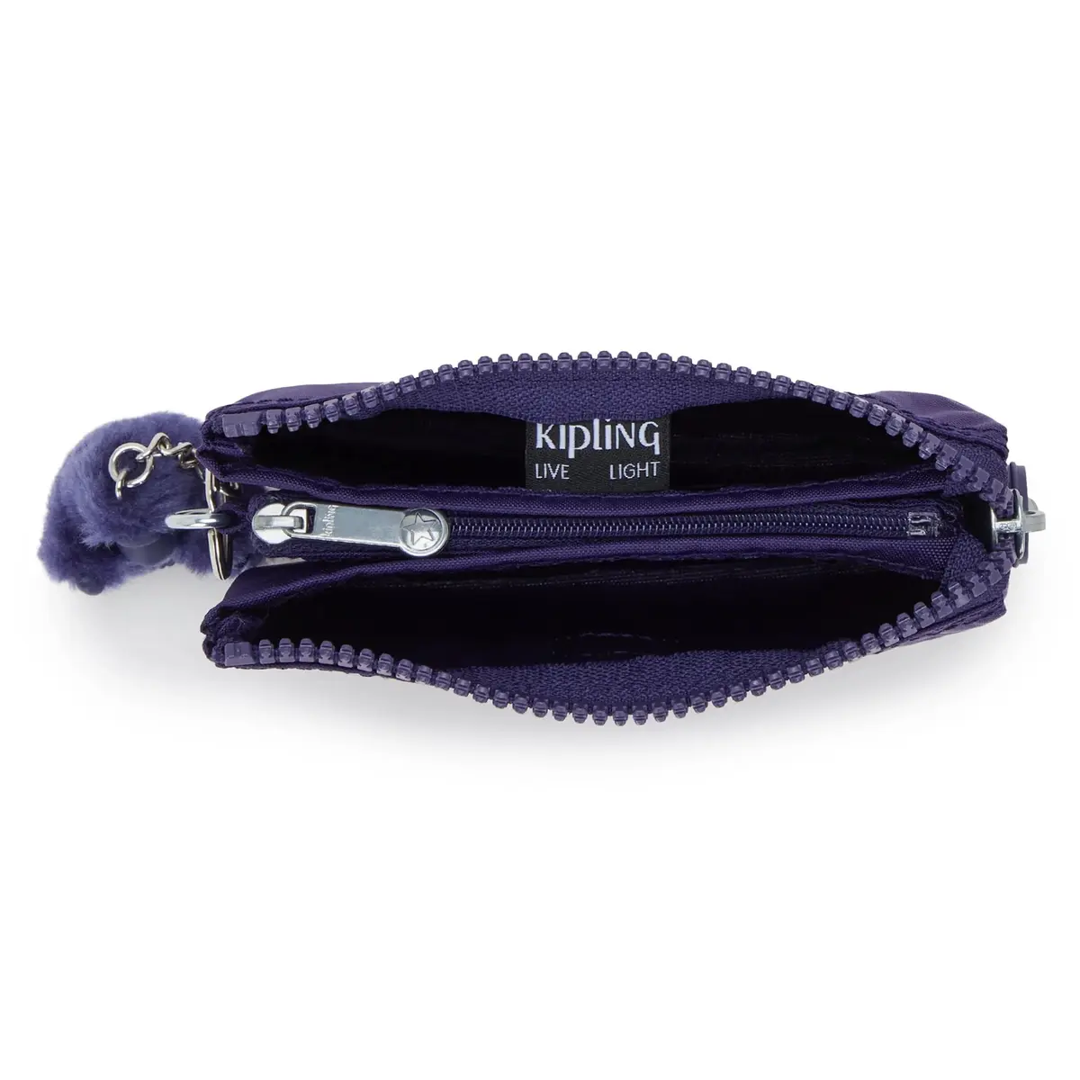 Kipling Creativity Small Pouch Moonlit Blue | 15cm (5.75'') x 9.5cm (3.75'') x 3.8cm (1.5'') - view 3