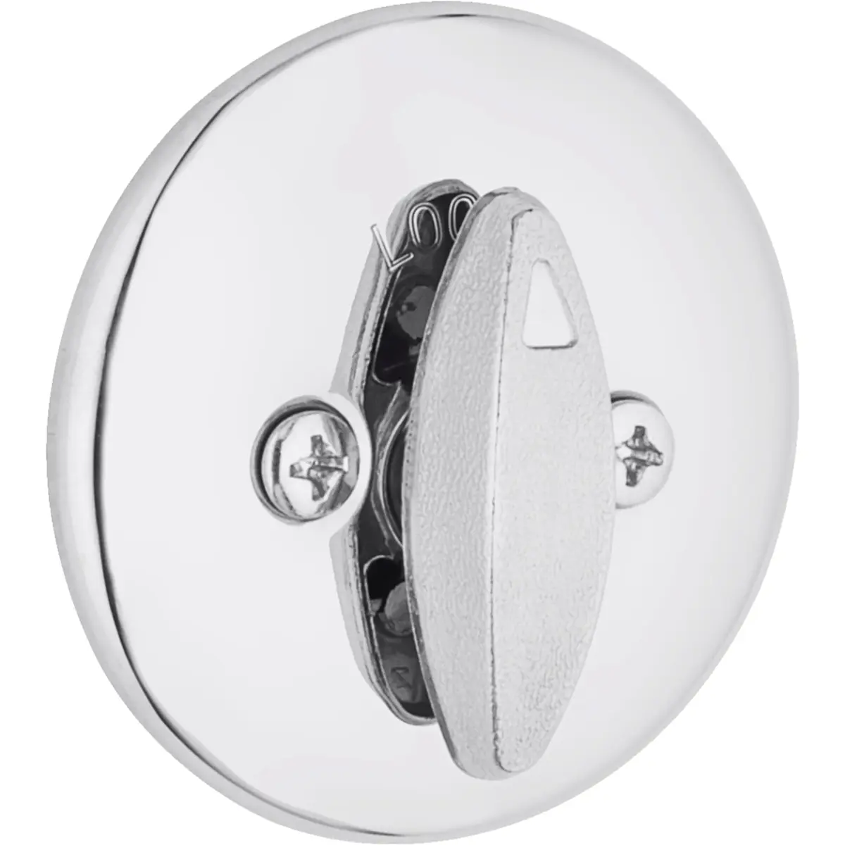 Kwikset 660 Series Deadbolt Lock Set with SmartKey Security, Polished Chrome | Grade 3 BHMA Certified - view 2