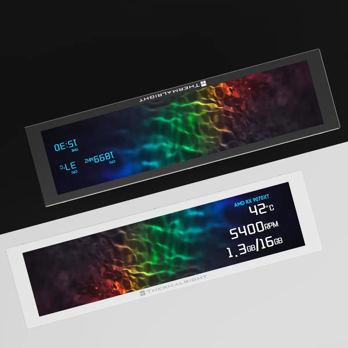 Thermalright Trofeo Vision 9.16 LCD White | 9.16-inch Full-Color LCD Display with USB-C - view 5