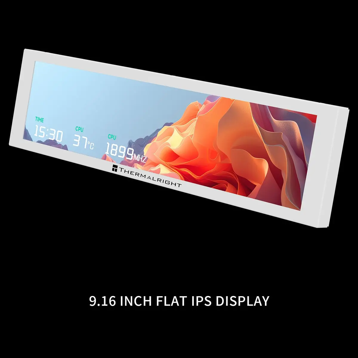 Thermalright Trofeo Vision 9.16 LCD White | 9.16-inch Full-Color LCD Display with USB-C - view 7