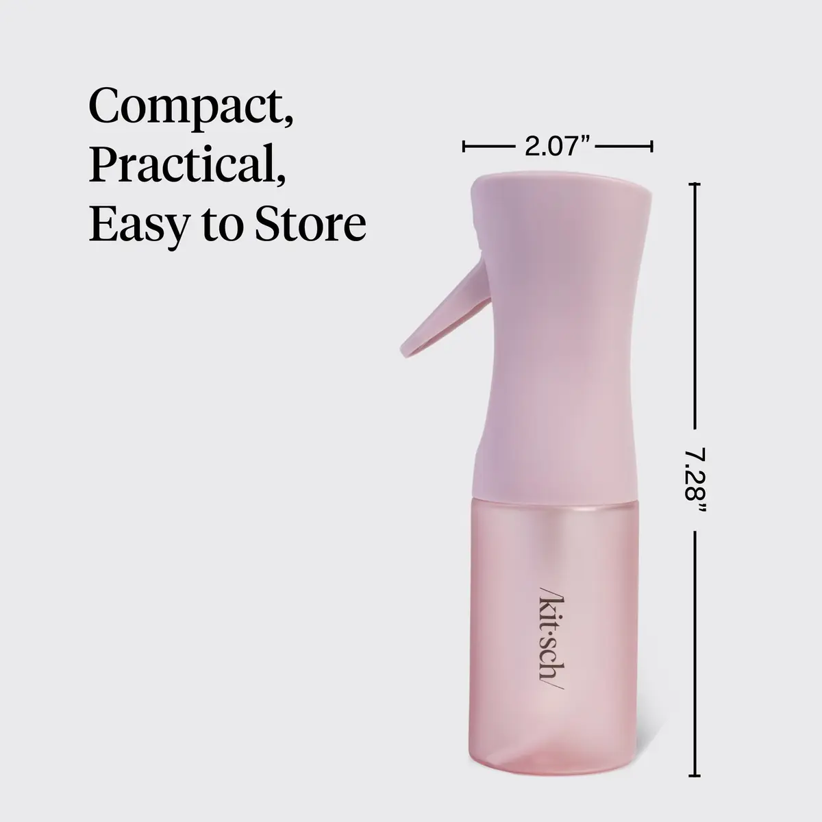 Kitsch Continuous Spray Bottle for Hair – Sheer Violet, 150ml (5.1 oz) | Ultra-Fine Mist for Effortless Styling - view 4