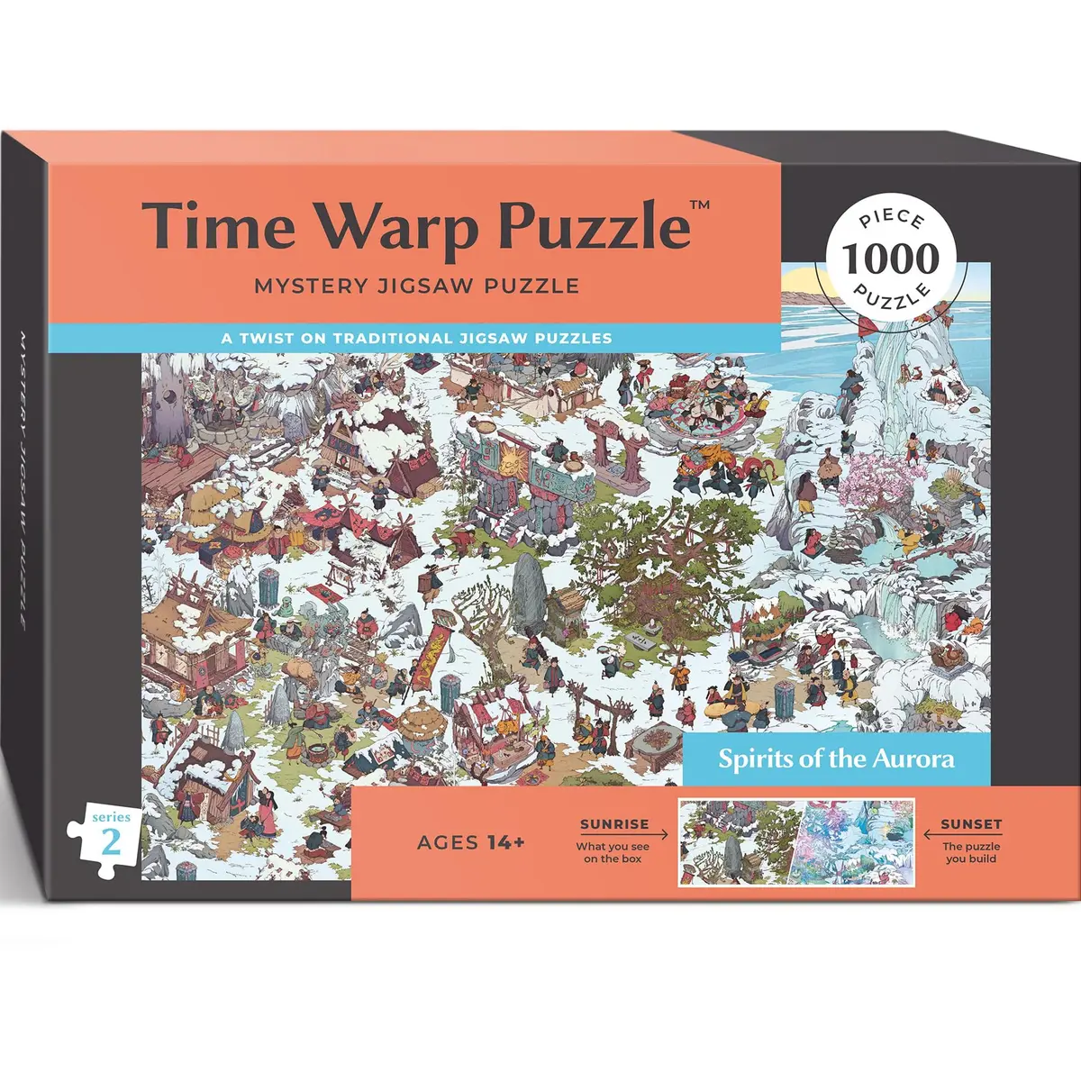 da Vinci's Room Time Warp Puzzle Spirits of the Aurora 1000 Piece | Art & Challenge for Adults - main product image