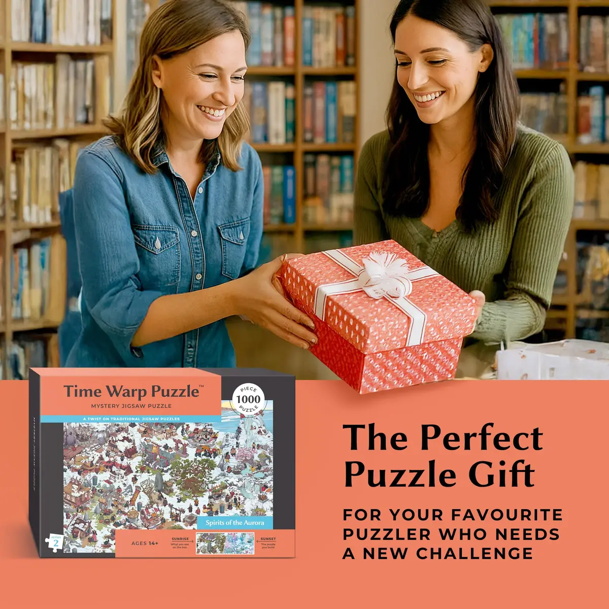 da Vinci's Room Time Warp Puzzle Spirits of the Aurora 1000 Piece | Art & Challenge for Adults - view 6