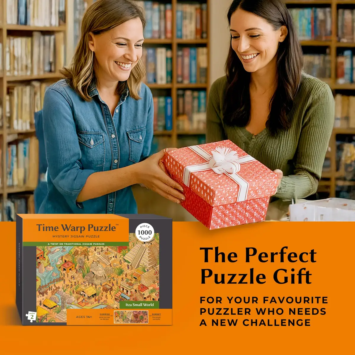 da Vinci's Room Time Warp Puzzle - Itza Small World 1000 Piece | Sunrise to Sunset Hidden Scene for Adults - view 6