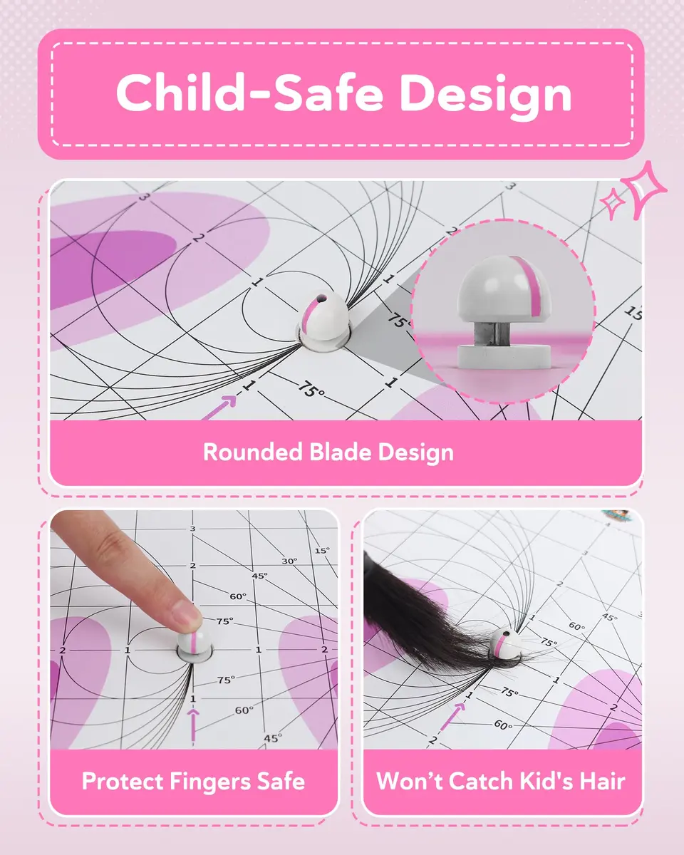 BEAVERBOT C2 Upgraded Cardboard Cutter for Kids, Pink | Dual Speed Rabbit Craft Tool for Ages 5+ - view 3