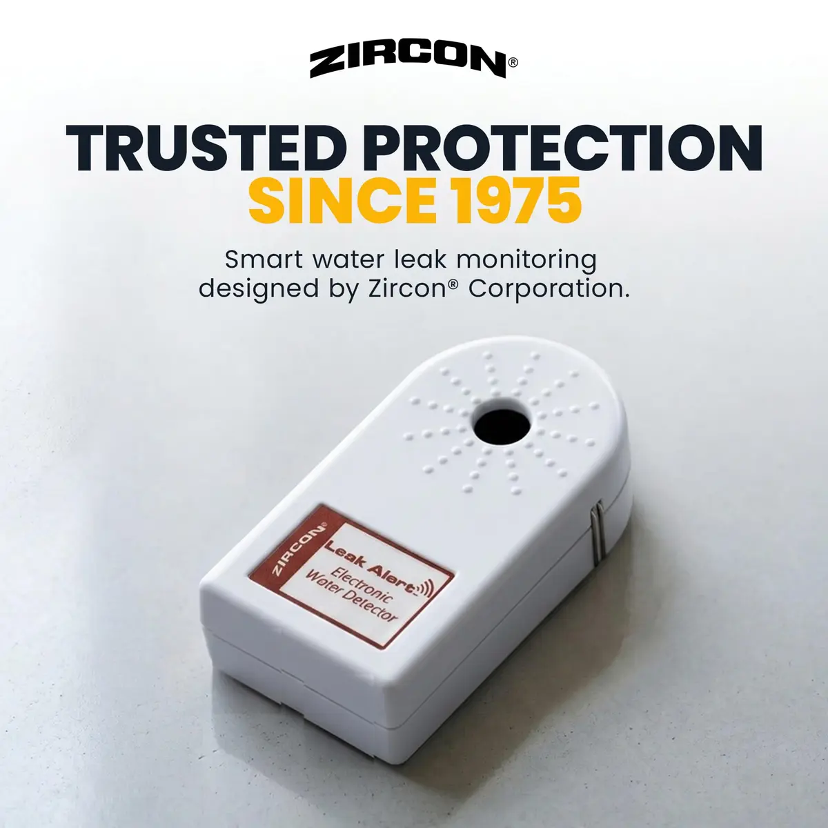 Zircon Leak Alert™ Water Leak Detector 3 Pack | Loud 90 dB Water Alarm for Home & Basement - view 7