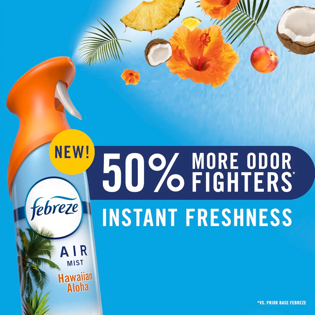Febreze Air Mist Air Freshener Spray Linen & Sky Scent 473ml (16.2oz) Pack of 2 | Fights Odors for 6 Hours - view 2